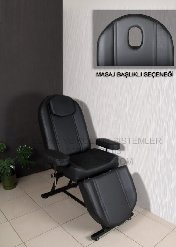 Feel 2 Bakım Koltuğu Siyah Masaj Başlık