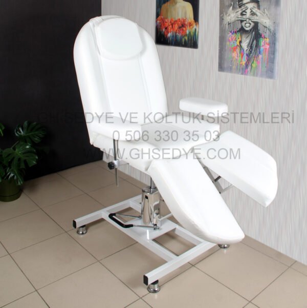Special 3 Hidrolik Sedye Çift Ayak Beyaz